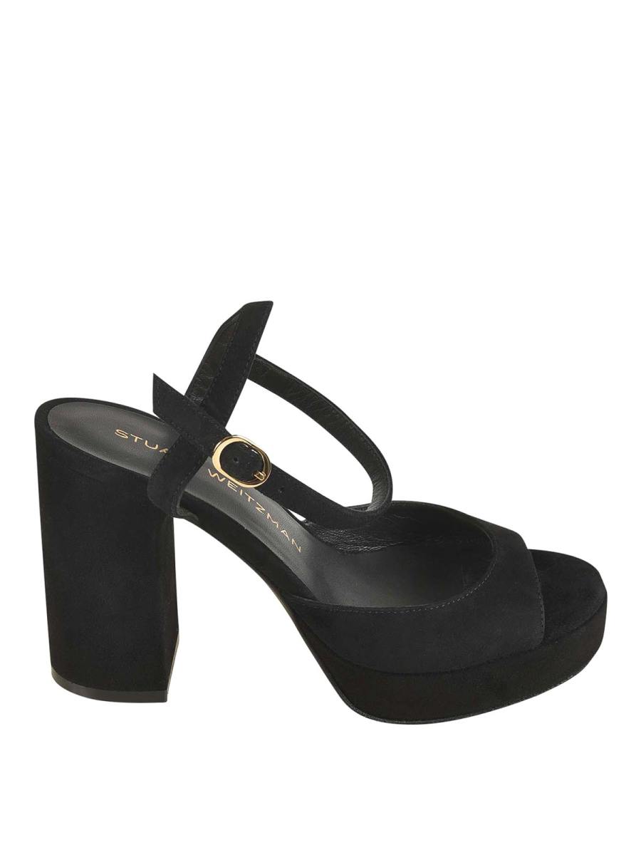 Stuart Weitzman Sandales - Noir