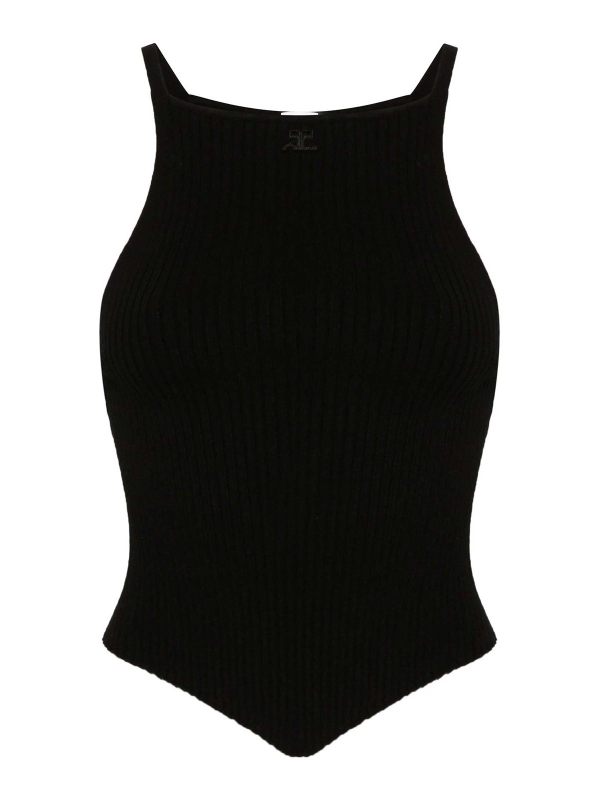 Courreges Top - Noir