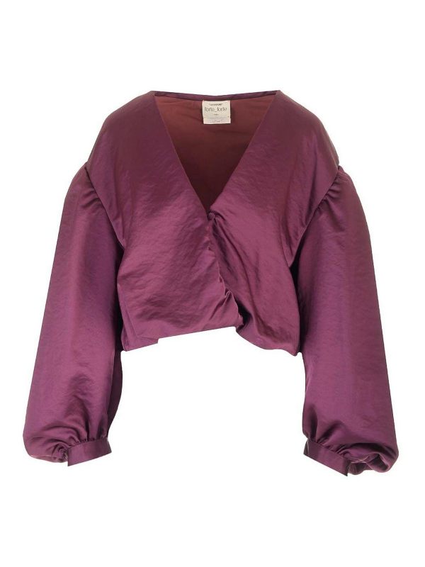 Forte Forte Veste Casual - Rouge Brun