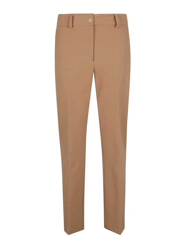 Eleven88 Pantalons Décontractés - Camel