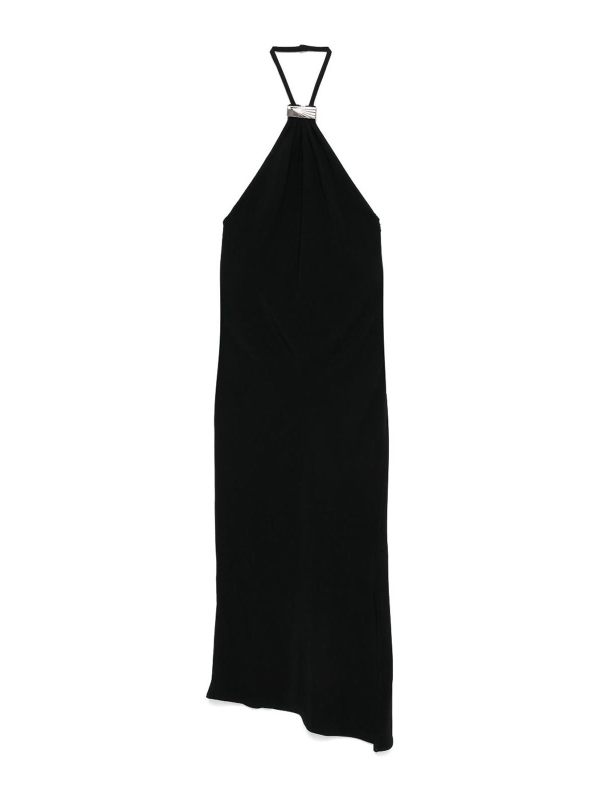 The Attico Robe Au Genou - Noir