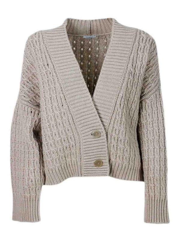 Malo Pull Col Rond - Beige