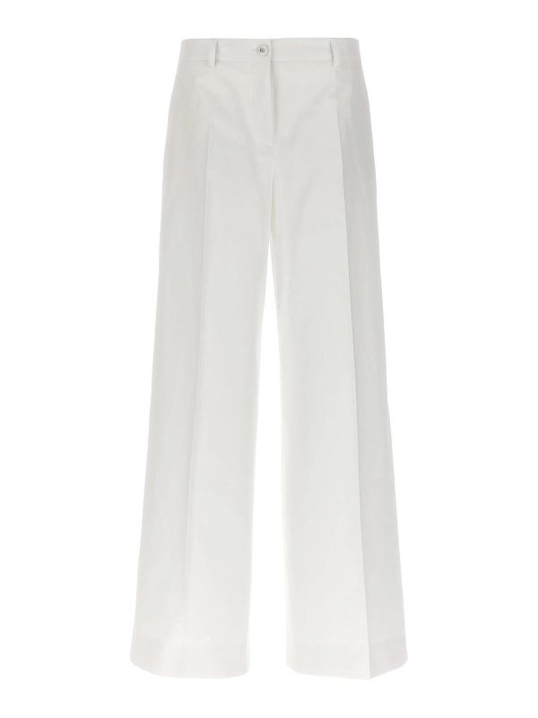 Dolce & Gabbana Pantalons Décontractés - Blanc