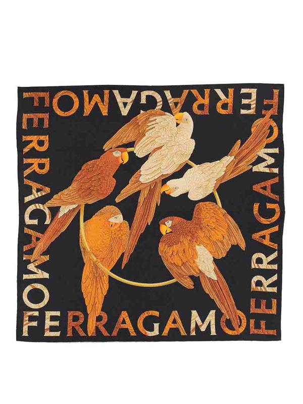 Ferragamo Écharpe - Noir