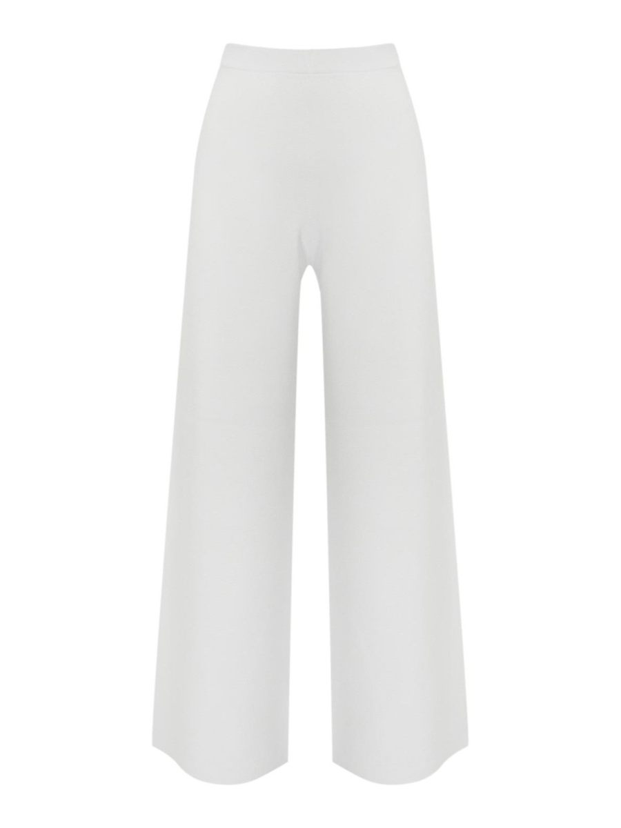 Liviana Conti Pantalons Décontractés - Blanc