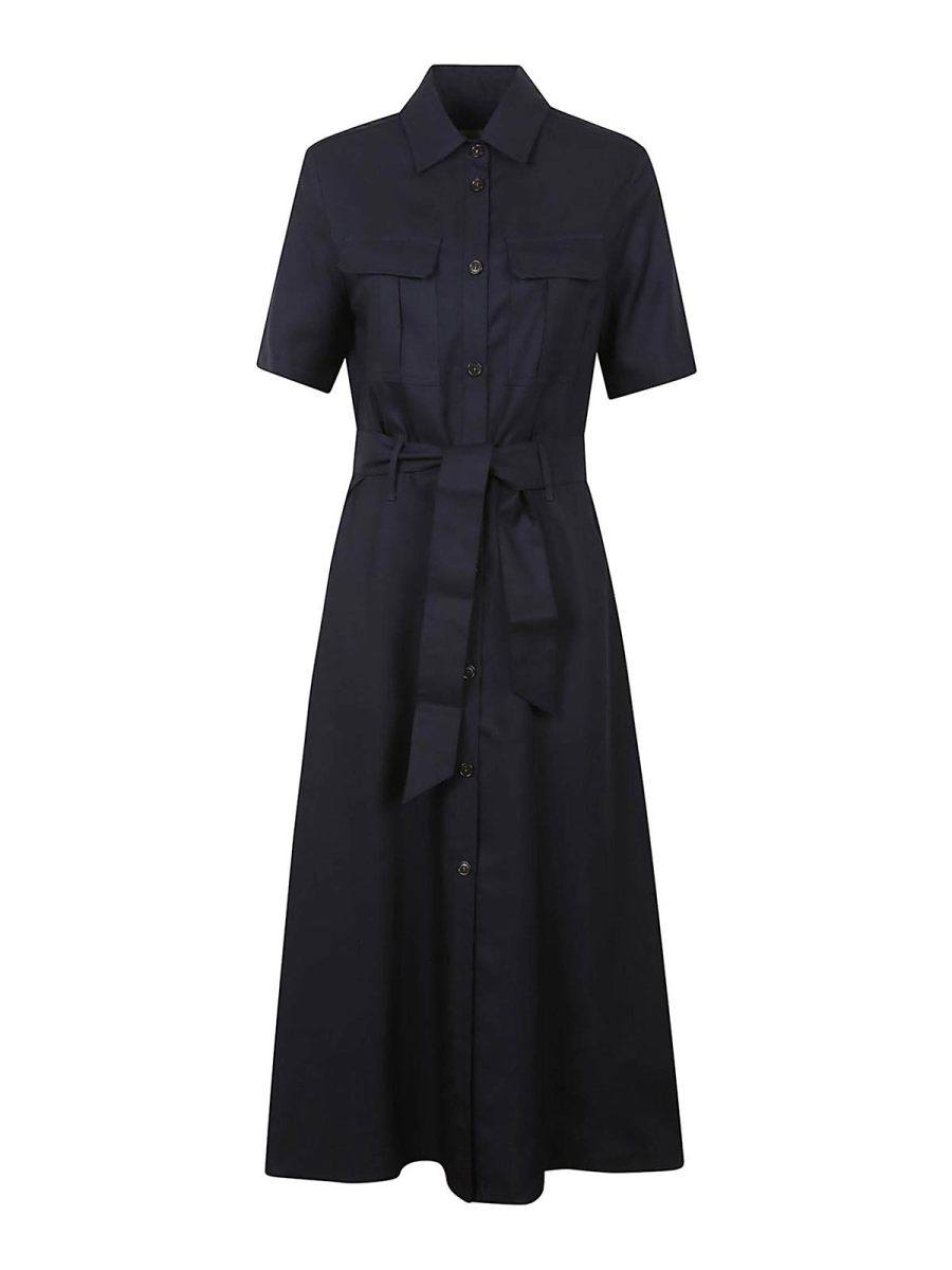 Woolrich Maxi Robe - Bleu