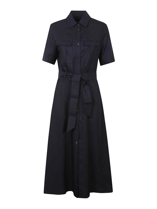 Woolrich Maxi Robe - Bleu