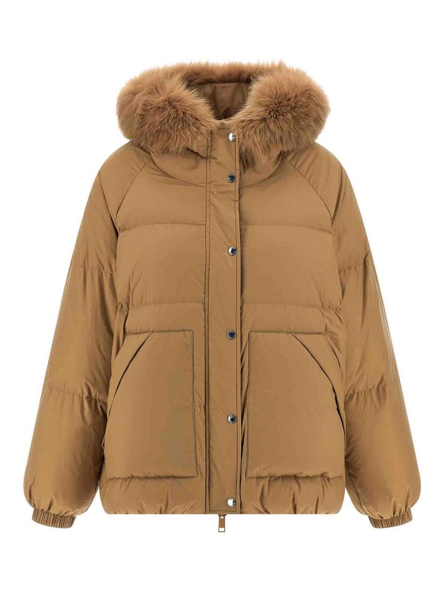 Yves Salomon Veste Casual - Beige
