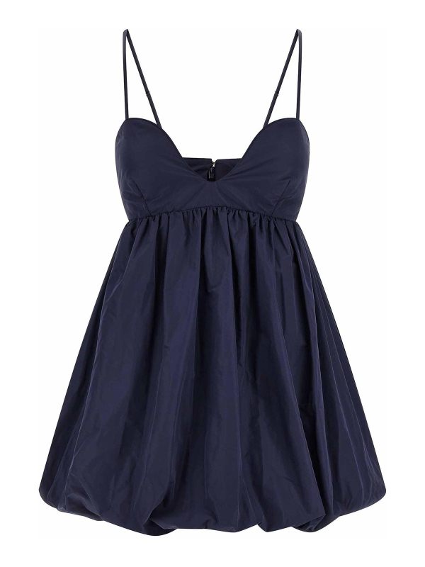 Pinko Robe Au Genou - Bleu