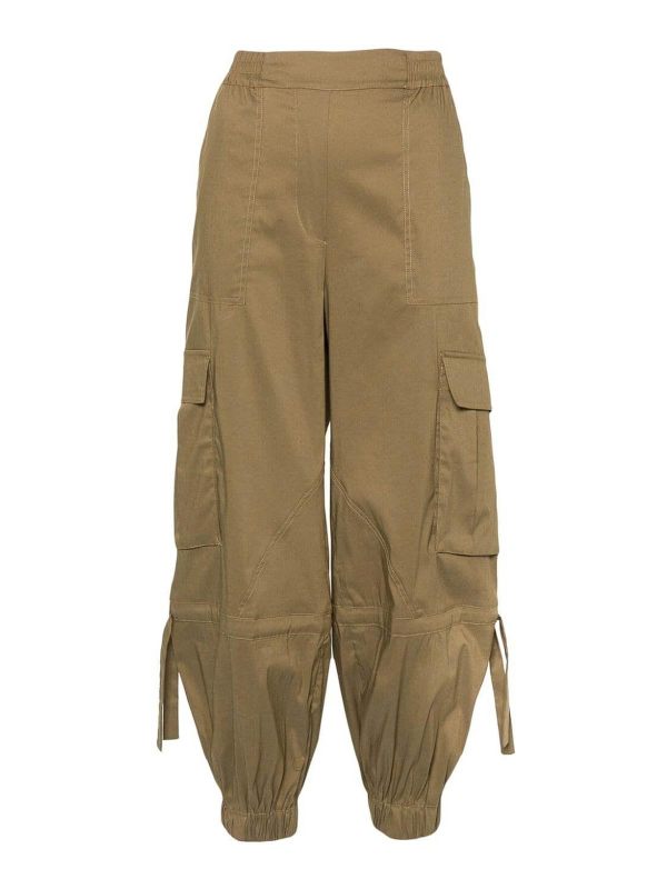 Semicouture Pantalons Décontractés - Vert