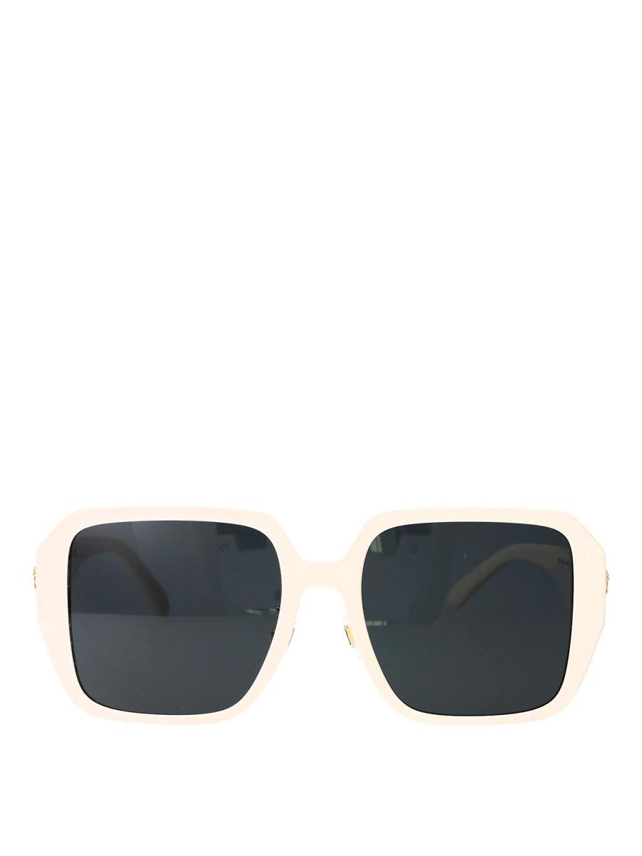Versace Lunettes De Soleil - Blanc