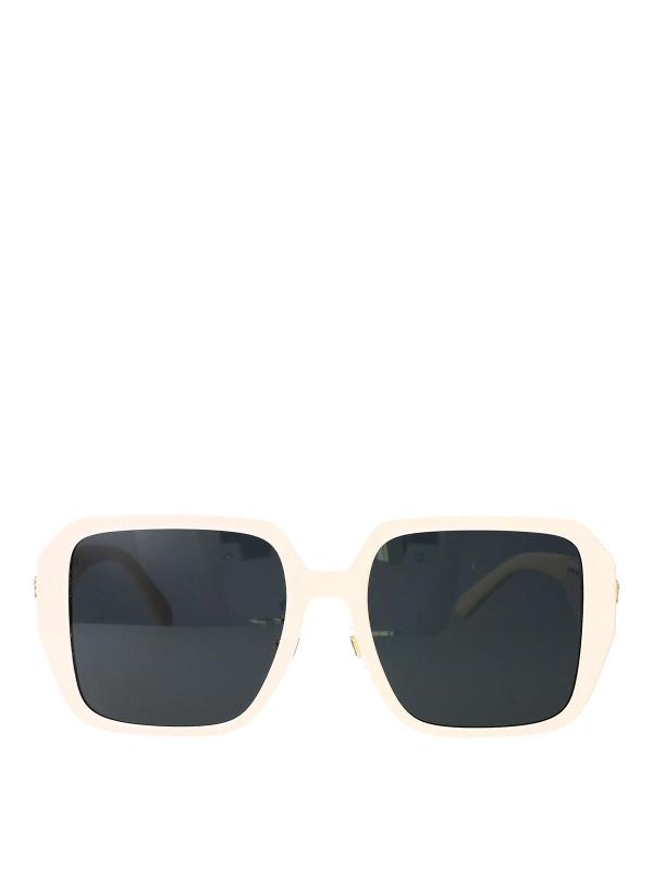 Versace Lunettes De Soleil - Blanc