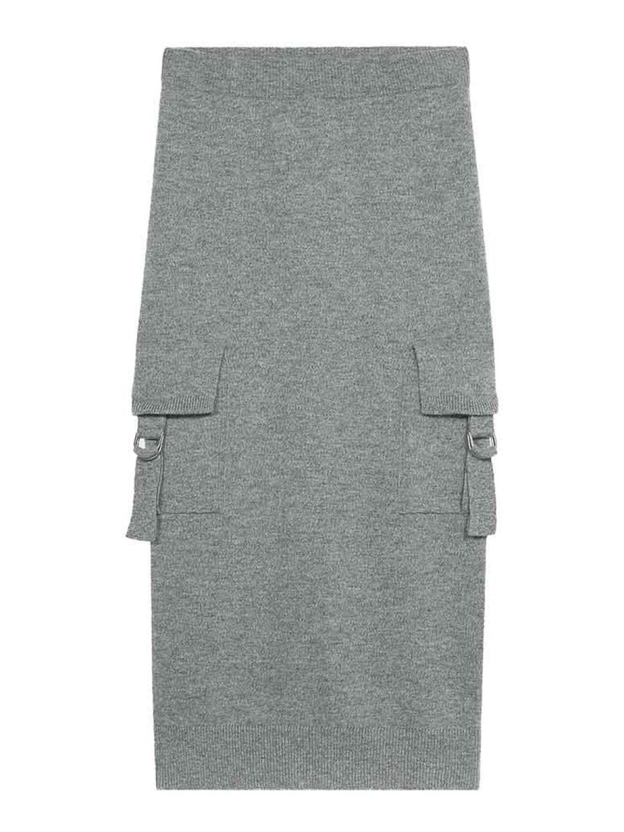 Blumarine Jupe Midi - Gris