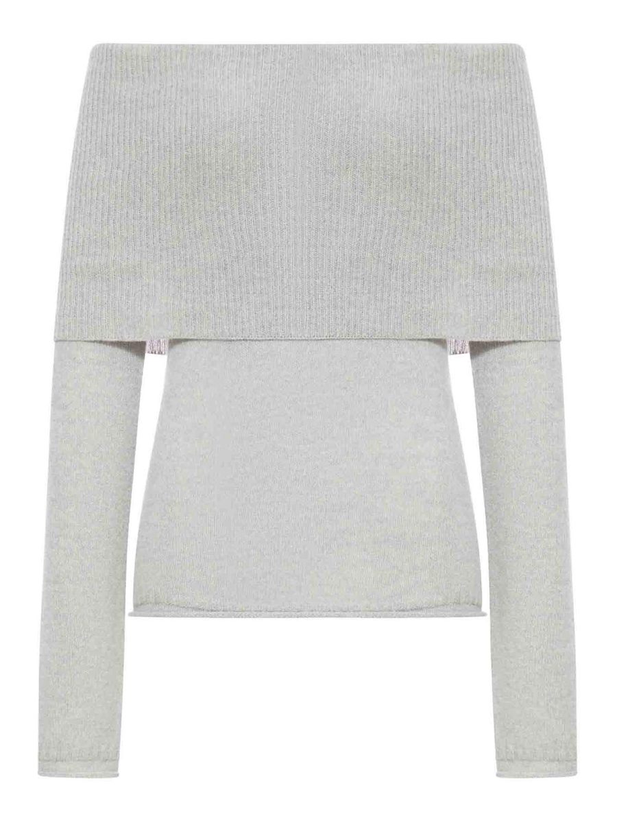 Roberto Collina Pull Col Rond - Gris