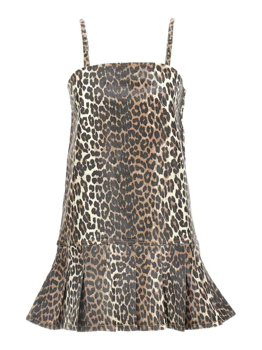 Ganni Robe Courte - Multicolore