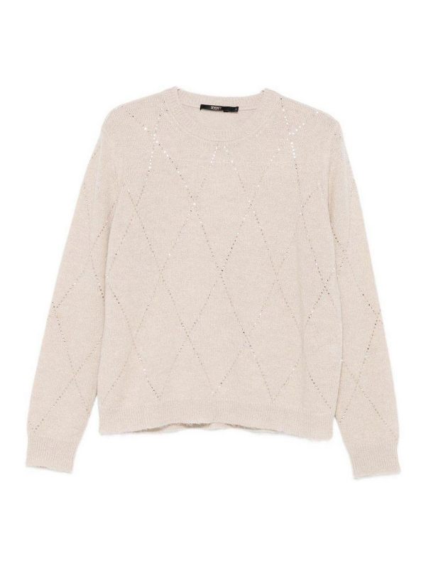 Seventy Pull Col Rond - Beige