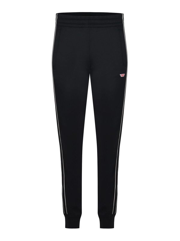 Diesel Pantalons Décontractés - Noir