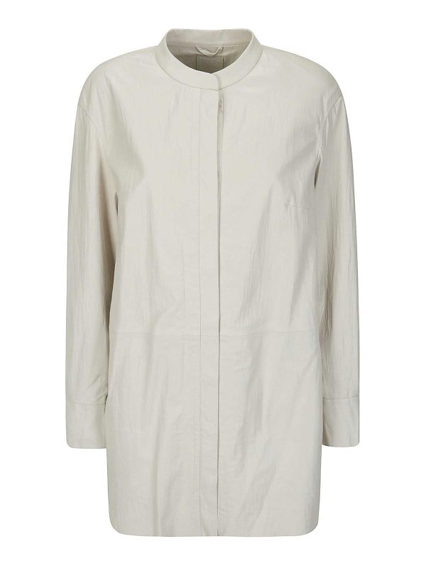 Desa 1972 Blouson En Cuir - Blanc