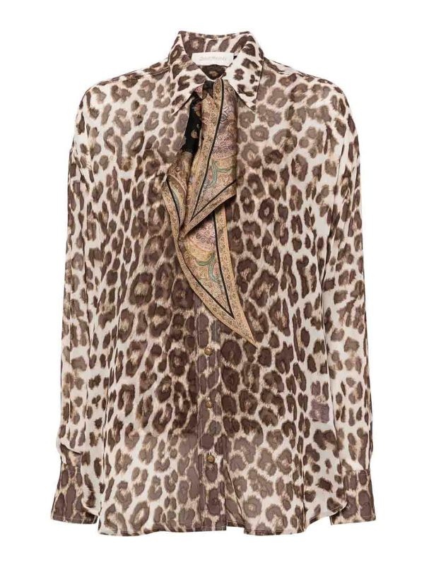 Zimmermann Chemise - Marron