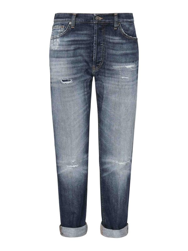 Dondup Jean Bootcut - Bleu