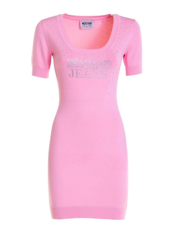 Moschino Robe Au Genou - Couleur Chair