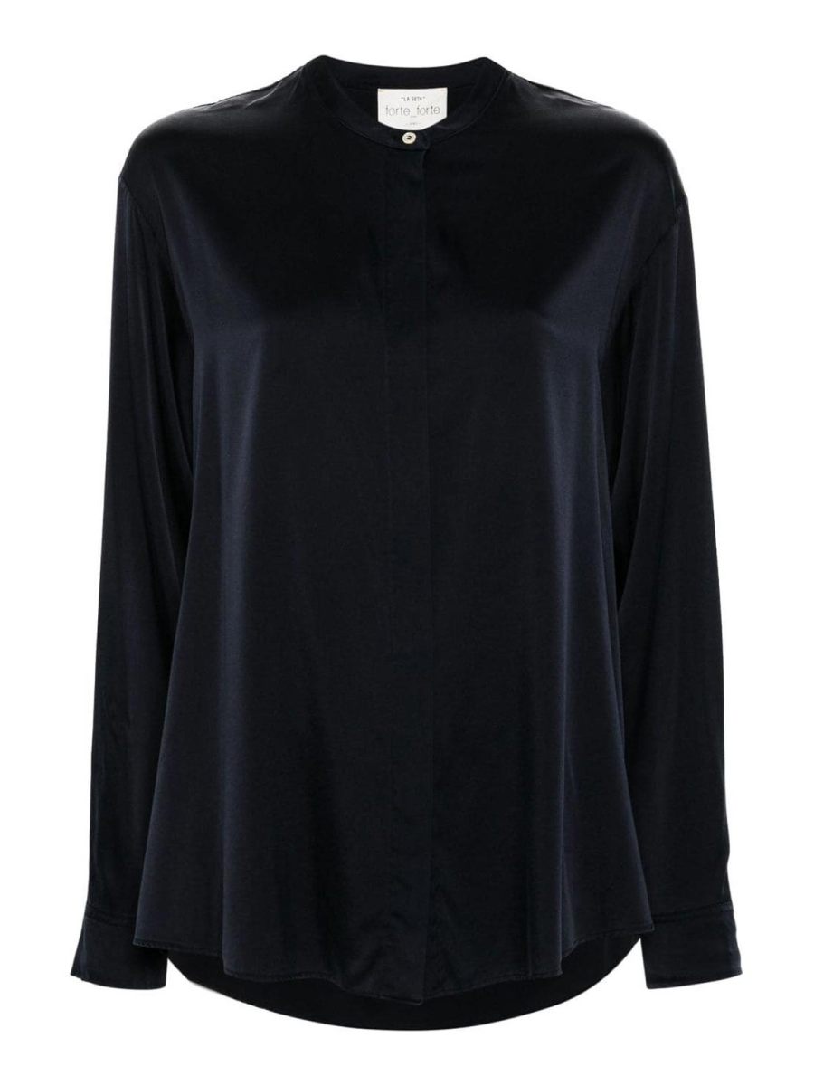 Forte Forte Chemise - Bleu