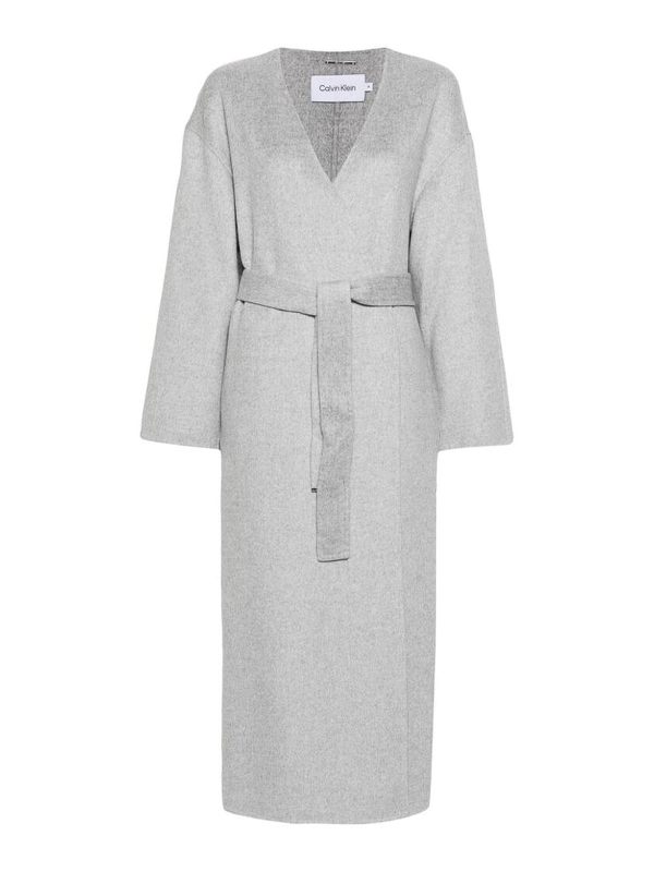 Calvin Klein Manteau Court - Gris
