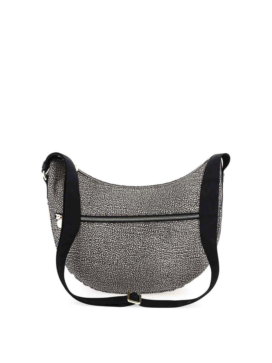 Borbonese Sac Porté Épaule - Noir