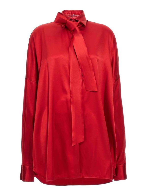 Ermanno Scervino Chemise - Rouge