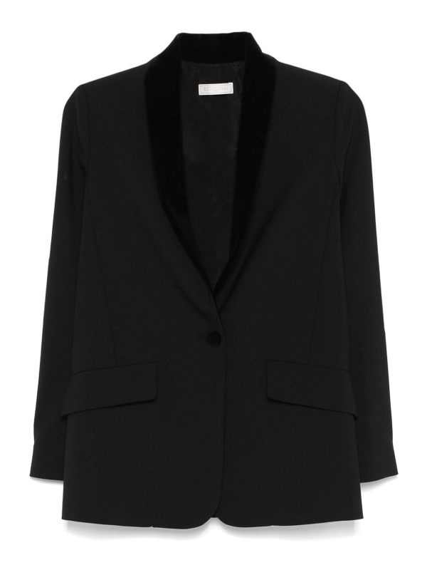 Antonelli Firenze Manteau Court - Noir