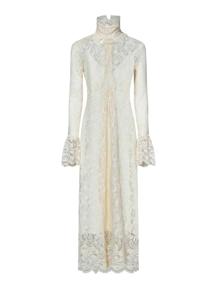 Rabanne Maxi Robe - Blanc