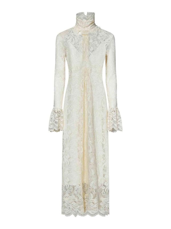 Rabanne Maxi Robe - Blanc