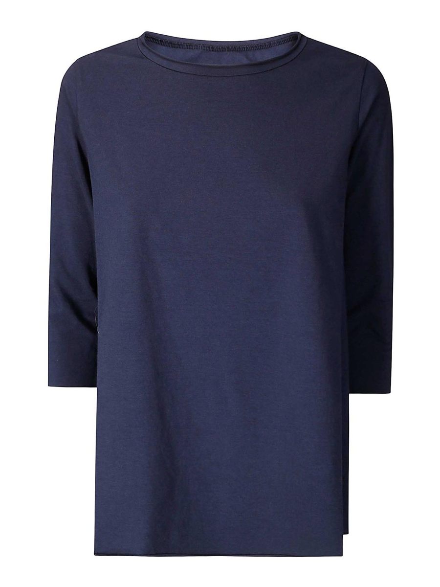 Labo. Art Pull Col Bateau - Bleu