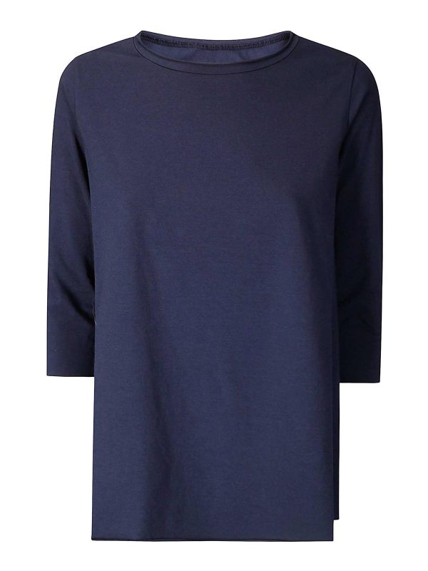 Labo. Art Pull Col Bateau - Bleu