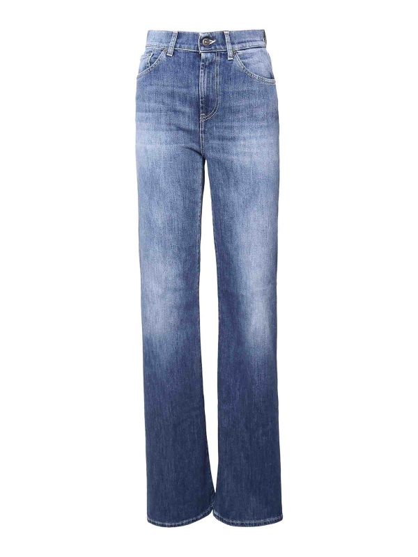 Dondup Jean Bootcut - Bleu