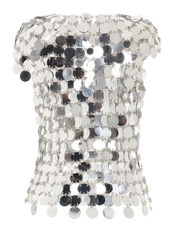 Rabanne Top - Argent