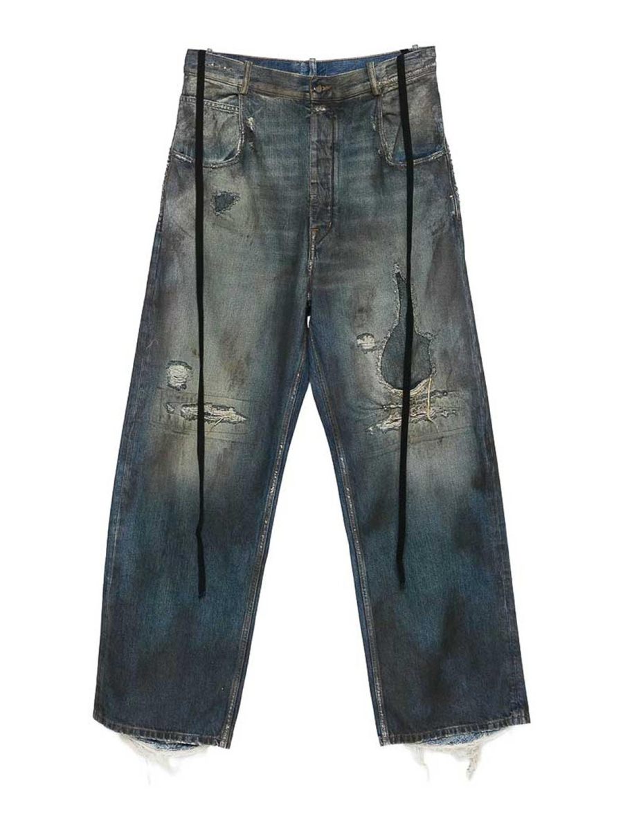 Ann Demeulemeester Jean Évasé - Bleu