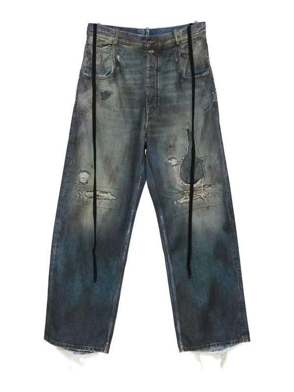 Ann Demeulemeester Jean Évasé - Bleu