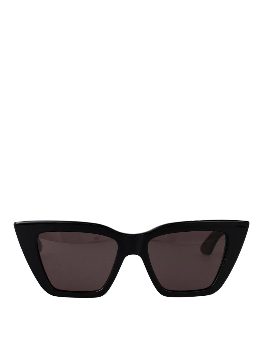 Alexander Mcqueen Lunettes De Soleil - Noir