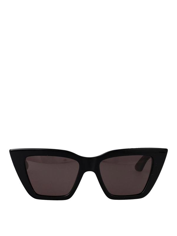 Alexander Mcqueen Lunettes De Soleil - Noir