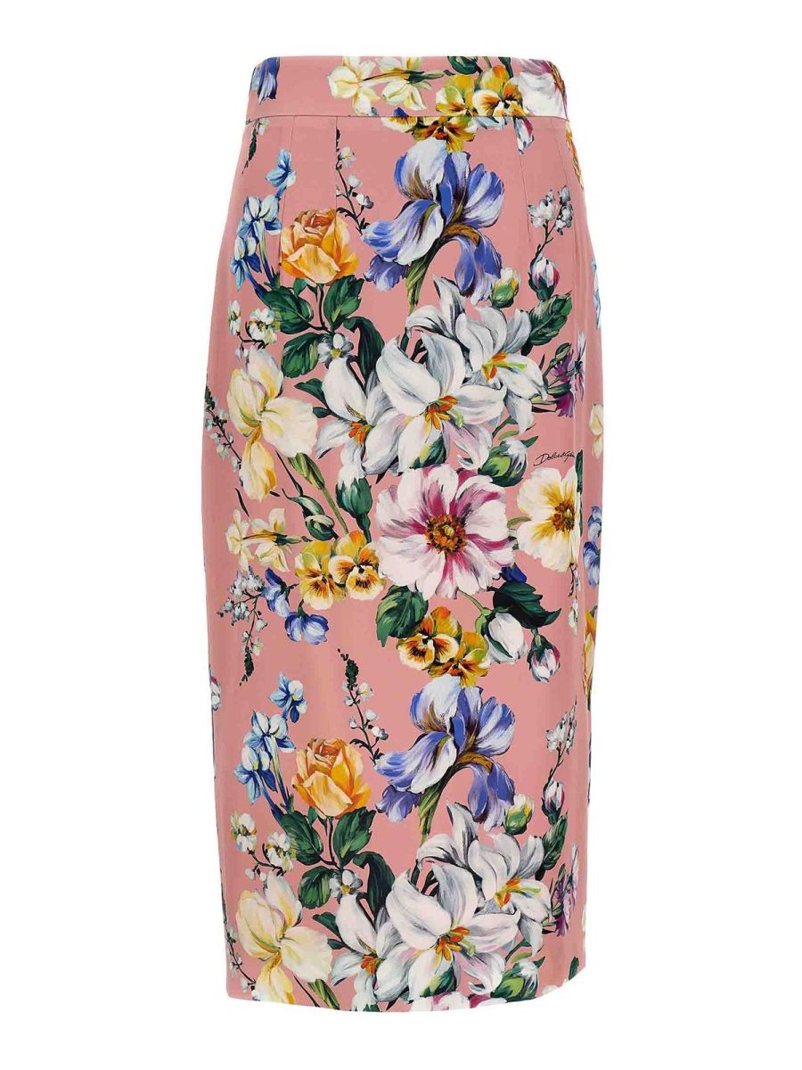 Dolce & Gabbana Jupe Midi - Multicolore