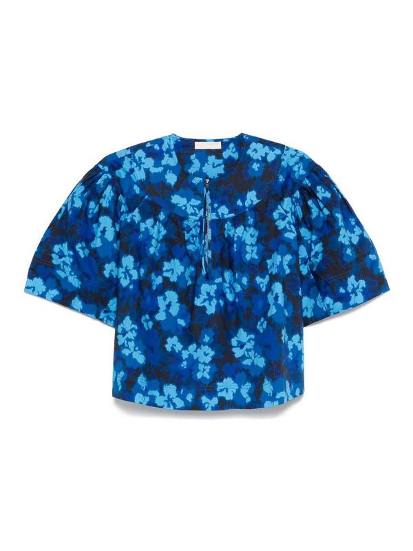 Ulla Johnson Top - Bleu