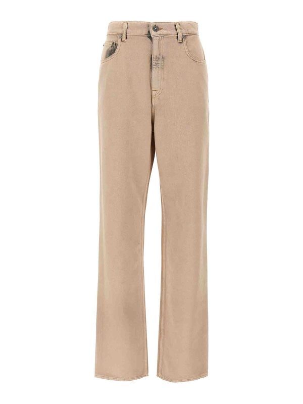 Golden Goose Jean Bootcut - Couleur Chair