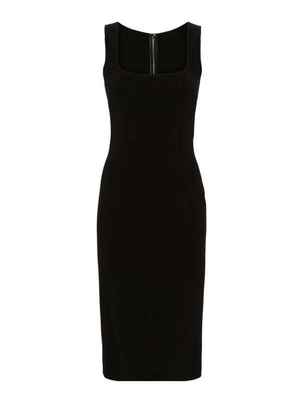 Dolce & Gabbana Robe Au Genou - Noir