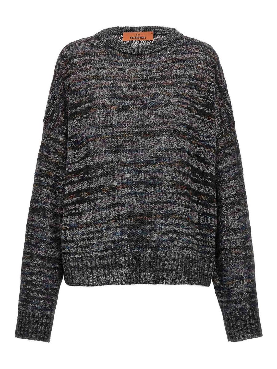Missoni Pull Col Rond - Multicolore