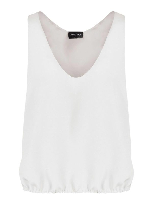 Giorgio Armani Top - Gris