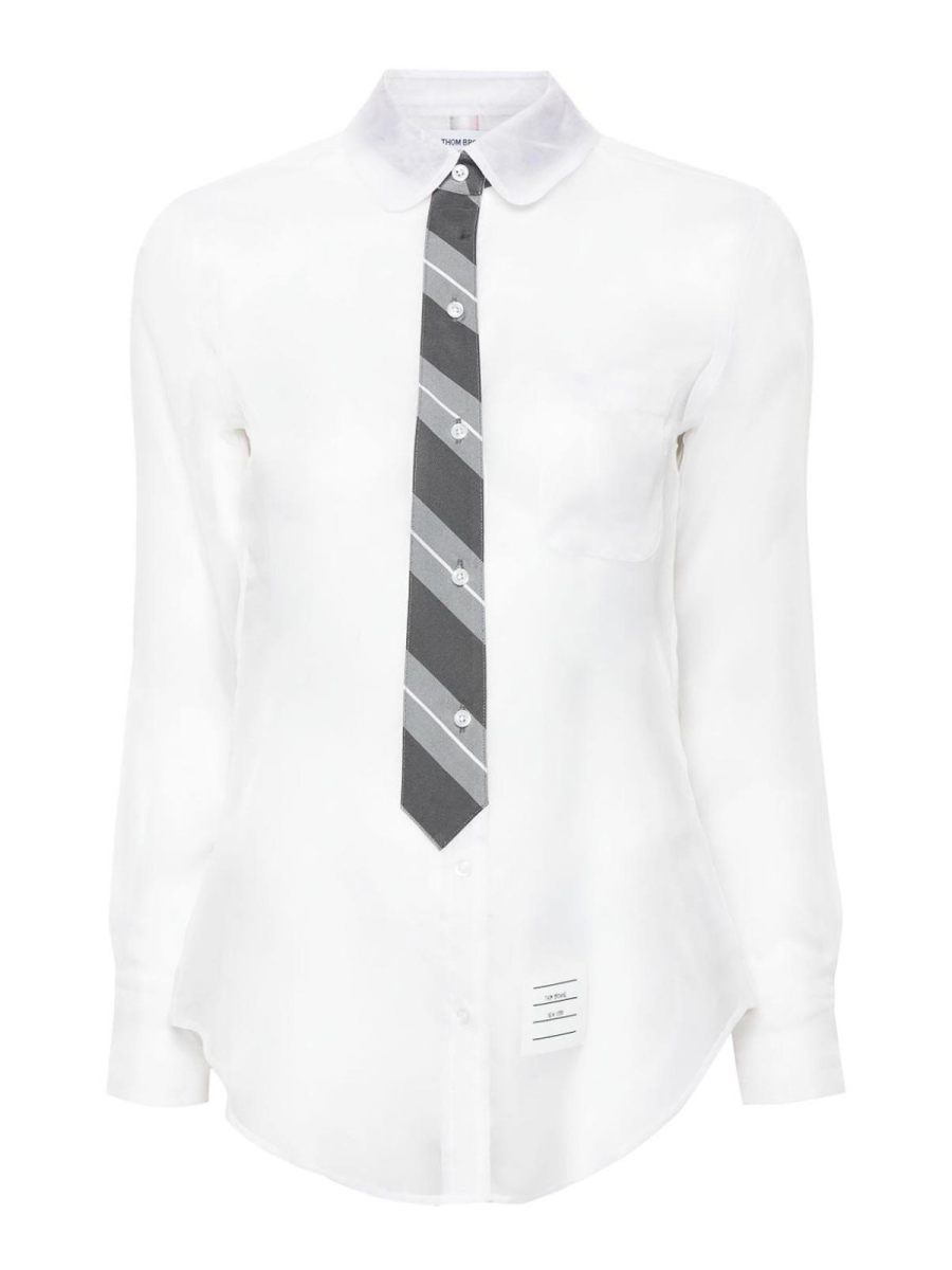Thom Browne Chemise - Blanc