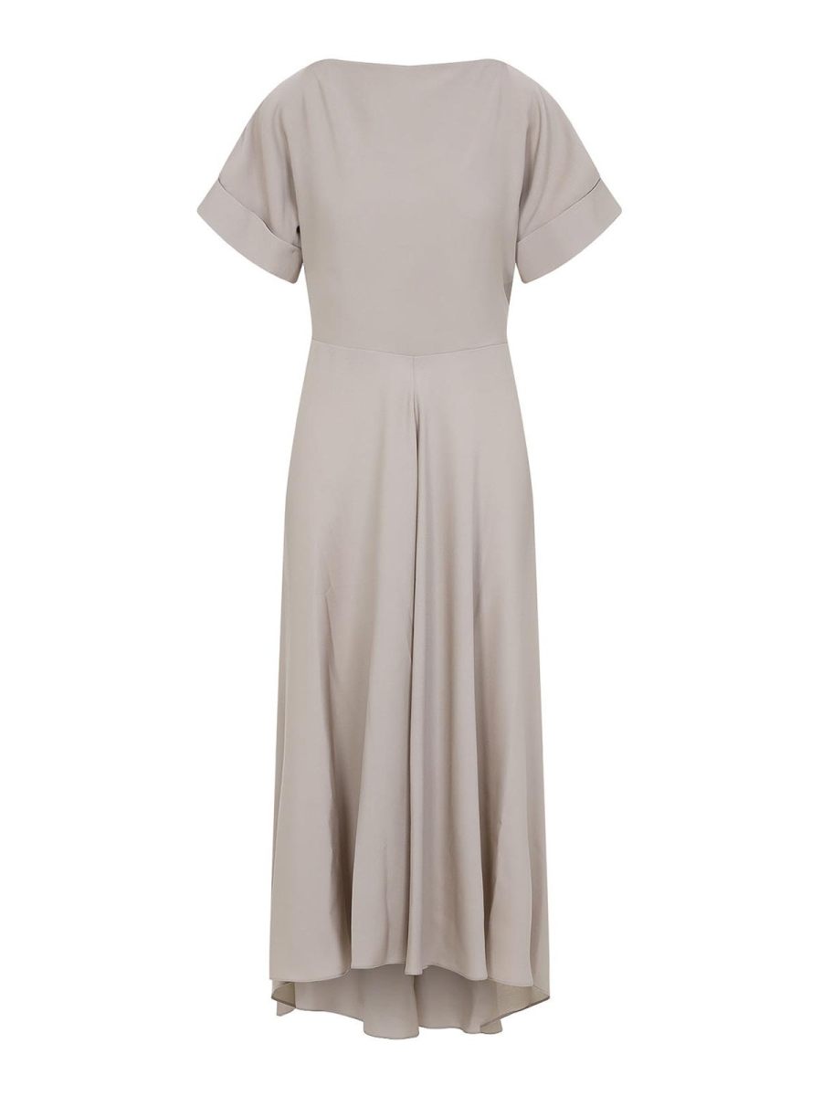 Giorgio Armani Robe Au Genou - Jaune Foncé