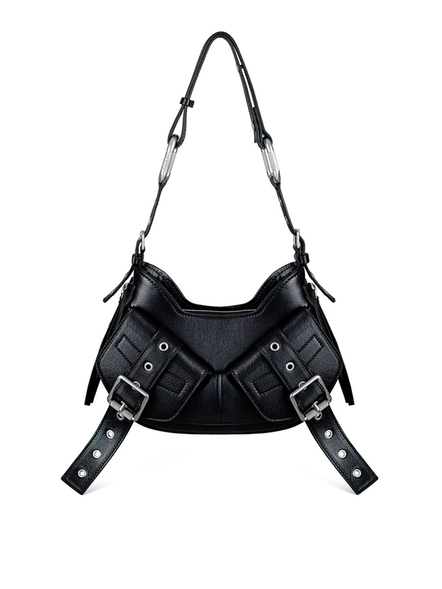 Biasia Sac Porté Épaule - Noir