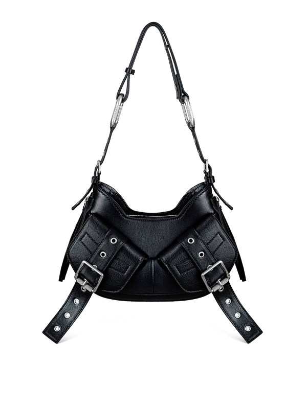 Biasia Sac Porté Épaule - Noir
